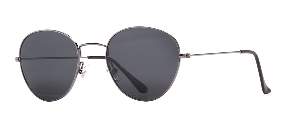 BENX SUNGLASSES Sunglasses Teenage Woman Oval Full-Rimmed Metal Polarize BXGÜNŞ 8004.51-C.02